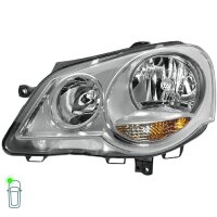 Headlight Set 12 V H7/H1 PY21W W5W Halogen FF HELLA for e.g. VW POLO
