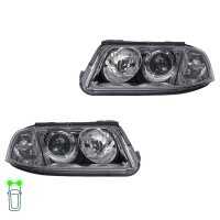 Headlight Set 12 V H7/H7 W5W PY21W DE FF Halogen HELLA...