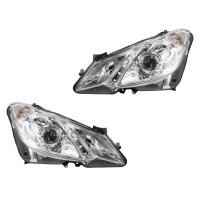 Headlight Set left right 12 V H7/H7 W5W DE Halogen HELLA...
