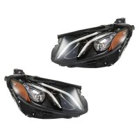 Headlight Set left right LED HELLA for MERCEDES-BENZ...