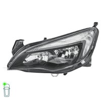 Headlight Set 12 V H7/H7 W21/5W Halogen FF HELLA for e.g. OPEL ASTRA