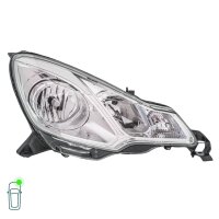 Headlight Set left right 12 V PY21W W5W H7/H1 HELLA for CITROËN C3