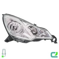 Scheinwerfer-Set links/rechts H7/H1 HELLA für Citroën C3 II (SC_)