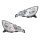 Scheinwerfer-Set links/rechts H7/H1 HELLA für Citroën C3 II (SC_)