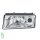 Headlight Set 12 V H4/H3 W5W DE Halogen HELLA for SKODA OCTAVIA and others