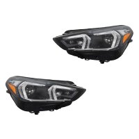 Headlight Set left right 12 V LED Matrix HELLA suitable...