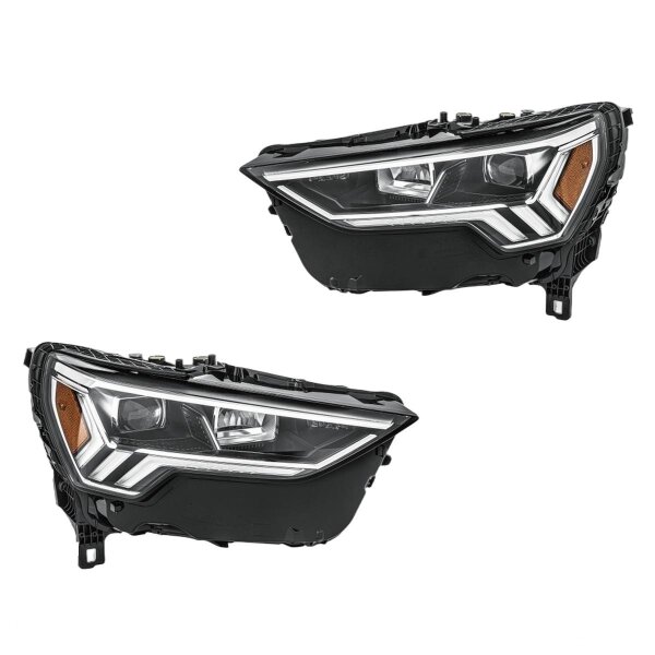 Hauptscheinwerfer-Set links rechts 12 V LED HELLA für u.a. AUDI Q3