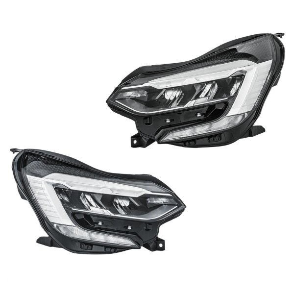 Hauptscheinwerfer-Set links rechts LED HELLA passend für RENAULT CAPTUR