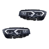 Headlight Set left right 12 V LED Matrix HELLA Lighting...