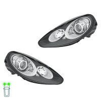 Hauptscheinwerfer-Set li re 12 V LED D1S/H7 Bi-Xenon...