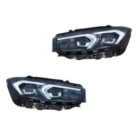 Headlight Set left right 12 V LED HELLA suitable for BMW...