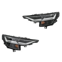 Headlight Set left right 12 V LED HELLA suitable for AUDI Q8