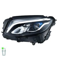 Headlight Set left right 12 V LED HELLA Lighting Expertise for MERCEDES-BENZ GLC