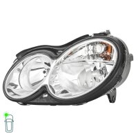 Headlight Set left right 12 V PY21W H7/H7 W5W Halogen HELLA for e.g. MB CLK