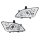 Scheinwerfer-Set links/rechts W5W HELLA für Mercedes-Benz Vito / Mixto Box W639