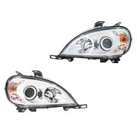 Headlight Set 12 V D2S/H7 W5W PY21W Bi-Xenon Halogen...