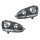 Headlight Set 12 V W5W PY21W H7/H7 Halogen FF HELLA for e.g. VW GOLF