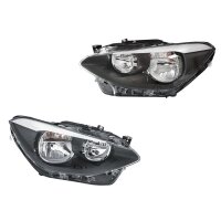 Headlight Set 12 V W21W H7/H7 PY21W H6W FF Halogen HELLA...