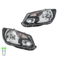 Hauptscheinwerfer-Set links rechts 12 V H4 PY21W P21W FF...