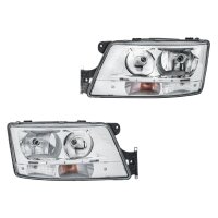 Headlight Set left right 24 V PY21W H7/H7 H21W Halogen...