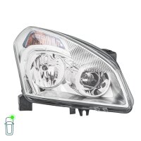 Headlight Set 12 V H7/H7 W5W PY21W Halogen HELLA for NISSAN QASHQAI
