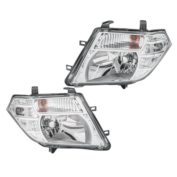 Scheinwerfer-Set links/rechts H4 HELLA für Nissan Np300 Navara (D40)