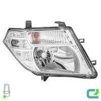 Scheinwerfer-Set links/rechts H4 HELLA für Nissan Np300 Navara (D40)