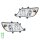 Headlight Set 12 V W5W PY21W H7/H3/H7 halogen HELLA for e.g. MB SPRINTER