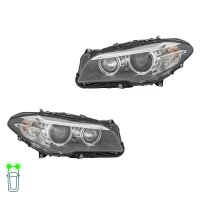 Headlight Set 12 V PY24W D1S/H7 LED bi-xenon HELLA for...