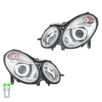 Headlight Set 12 V W5W H7/H7 PY21W Halogen HELLA for e.g....