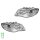 Headlight Set left right 12 V D1S/H7 bi-xenon HELLA for VW TOUAREG