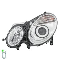 Headlight Set 12 V D1S/H7 PY21W bi-xenon halogen HELLA for e.g. MB