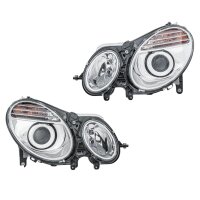 Headlight Set 12 V H7/H7 W5W PY21W Halogen HELLA for e.g....