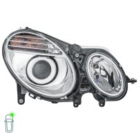 Headlight Set 12 V H7/H7 W5W PY21W Halogen HELLA for e.g. MB E-CLASS