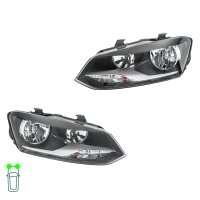 Headlight Set left right 12 V H7/H7 PY21W W5W Halogen...