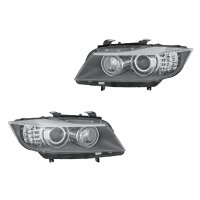 Headlight Set left right 12 V LED H8 D1S/H3 bi-xenon...