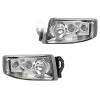 Headlight Set 24 V PY21W W5W H7/H1/H3 Halogen HELLA for...