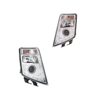 Headlight Set 24 V PY21W LED H7/H7 DE Halogen HELLA for...