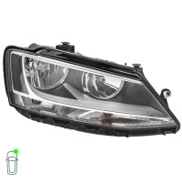 Headlight Set left right 12 V PY21W P21W H7/H7 Halogen HELLA for VW JETTA