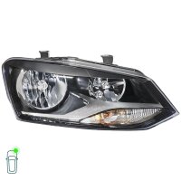 Headlight Set left right 12 V H7/H7 PY21W W5W Halogen HELLA for e.g. VW POLO