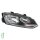 Headlight Set left right 12 V H7/H7 WY21W W5W FF Halogen HELLA for VW POLO