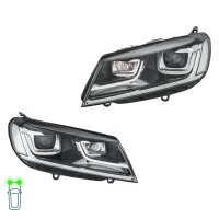 Hauptscheinwerfer-Set li re LED WY21W W5W D3S DE Bi-Xenon...