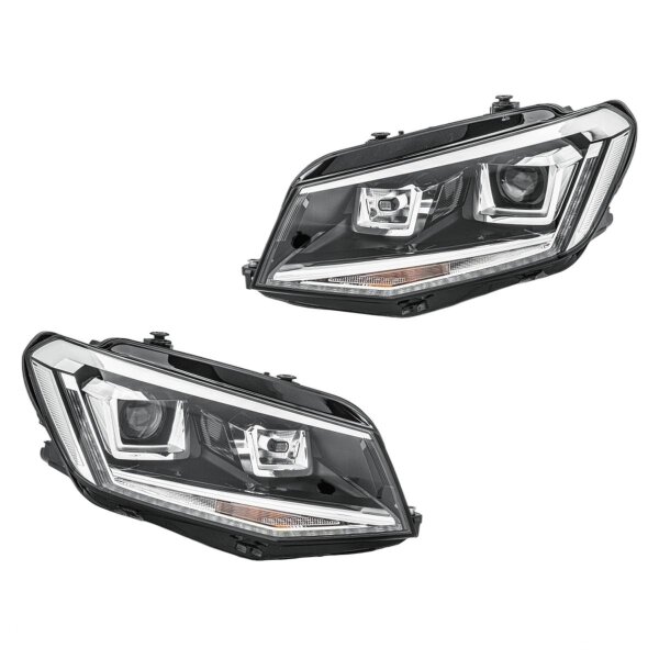 Hauptscheinwerfer-Set 12 V W21/5W D3S LED Bi-Xenon DE HELLA für u.a. VW CADDY