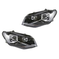 Hauptscheinwerfer-Set 12 V W21/5W H21W H4 Halogen FF...