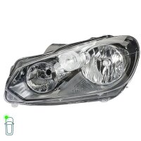 Headlight Set 12 V W5W H7 H15 PSY24W Halogen FF HELLA for e.g. VW GOLF