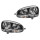 Headlight Set left right 12 V H7/H7 W5W PY21W Halogen HELLA for e.g. VW GOLF