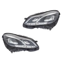 Headlight Set 12 V PSY24W LED H7 Halogen HELLA for e.g....