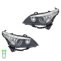 Headlight Set 12 V PY21W D1S/H7 halogen bi-xenon HELLA...