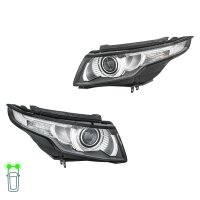 Hauptscheinwerfer-Set 12 V HB3 PSY24W Halogen HELLA...