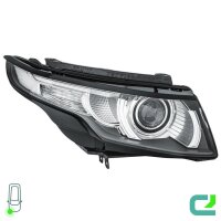 Scheinwerfer-Set links/rechts PSY24W HELLA für Range Rover Evoque (L538)